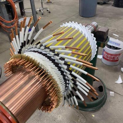 Rewinding Rotor DC